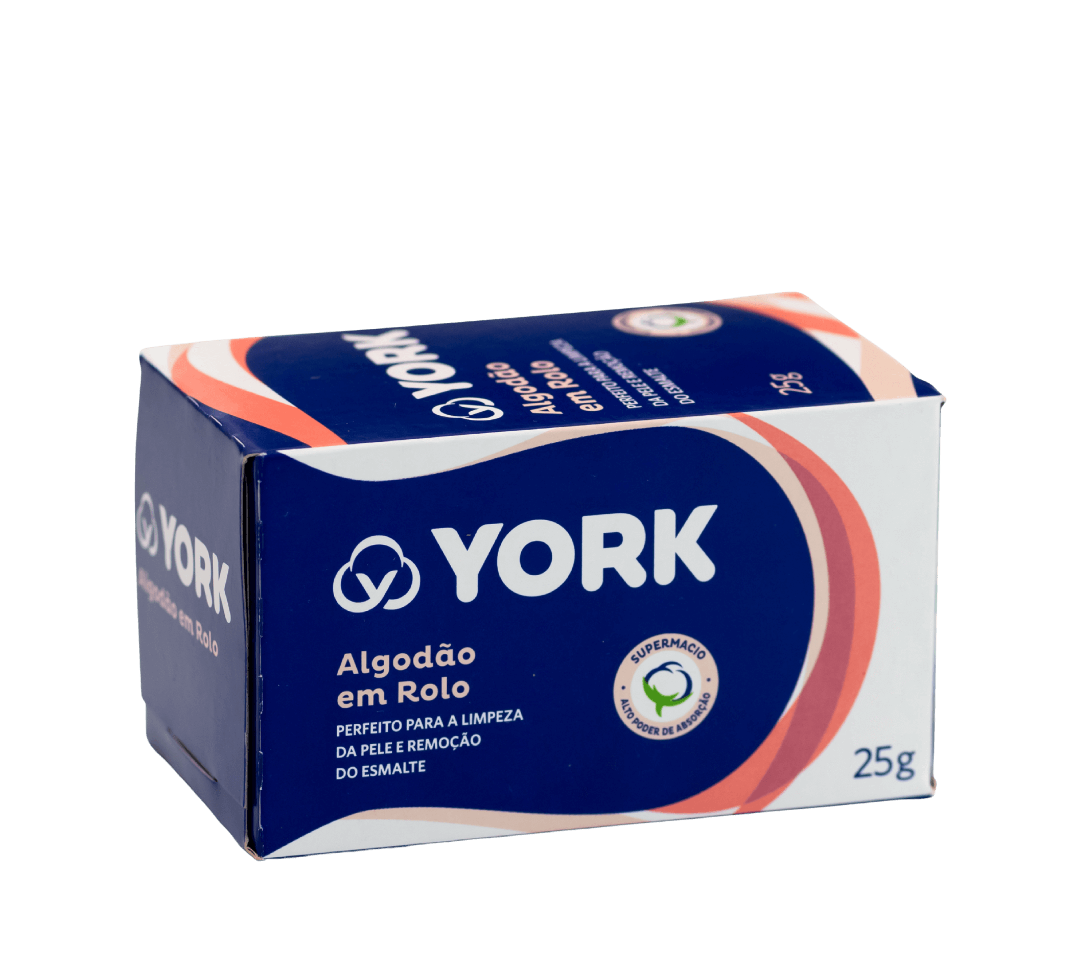 embalagem de algodão em rolo York