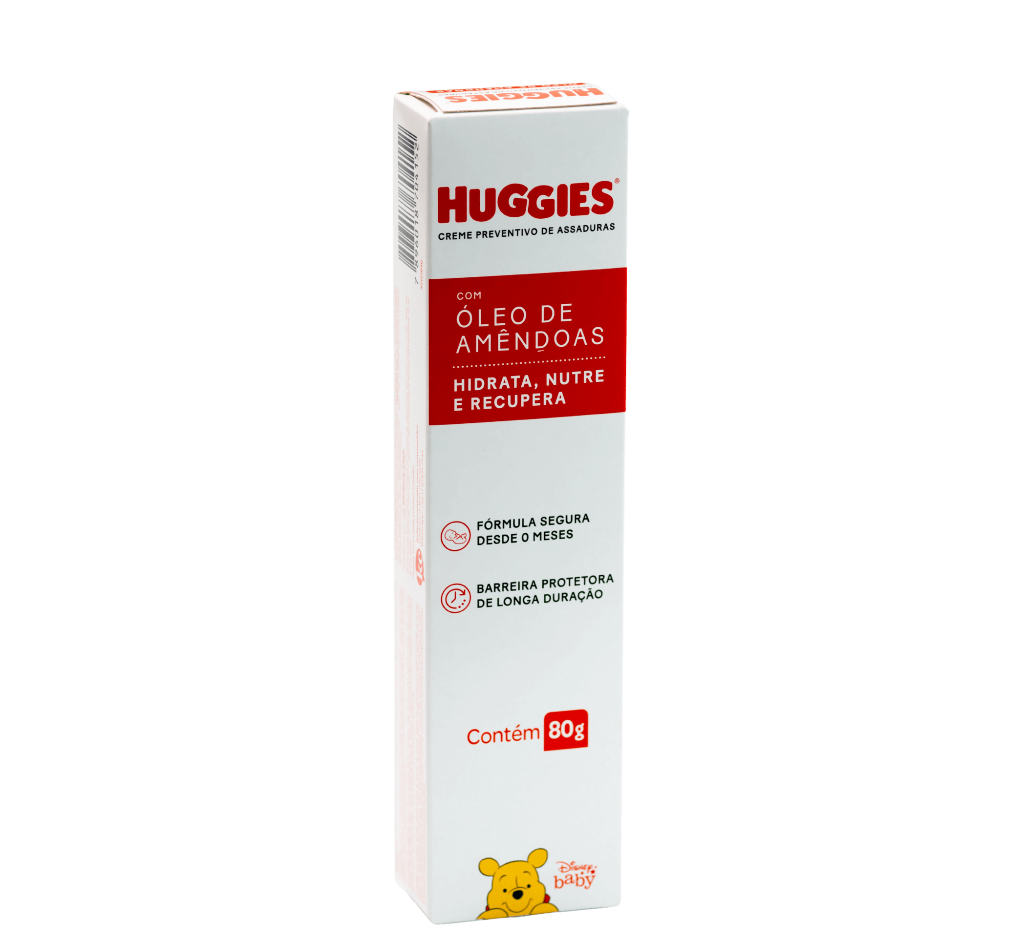 embalagem de óleo de amêndoas Huggies