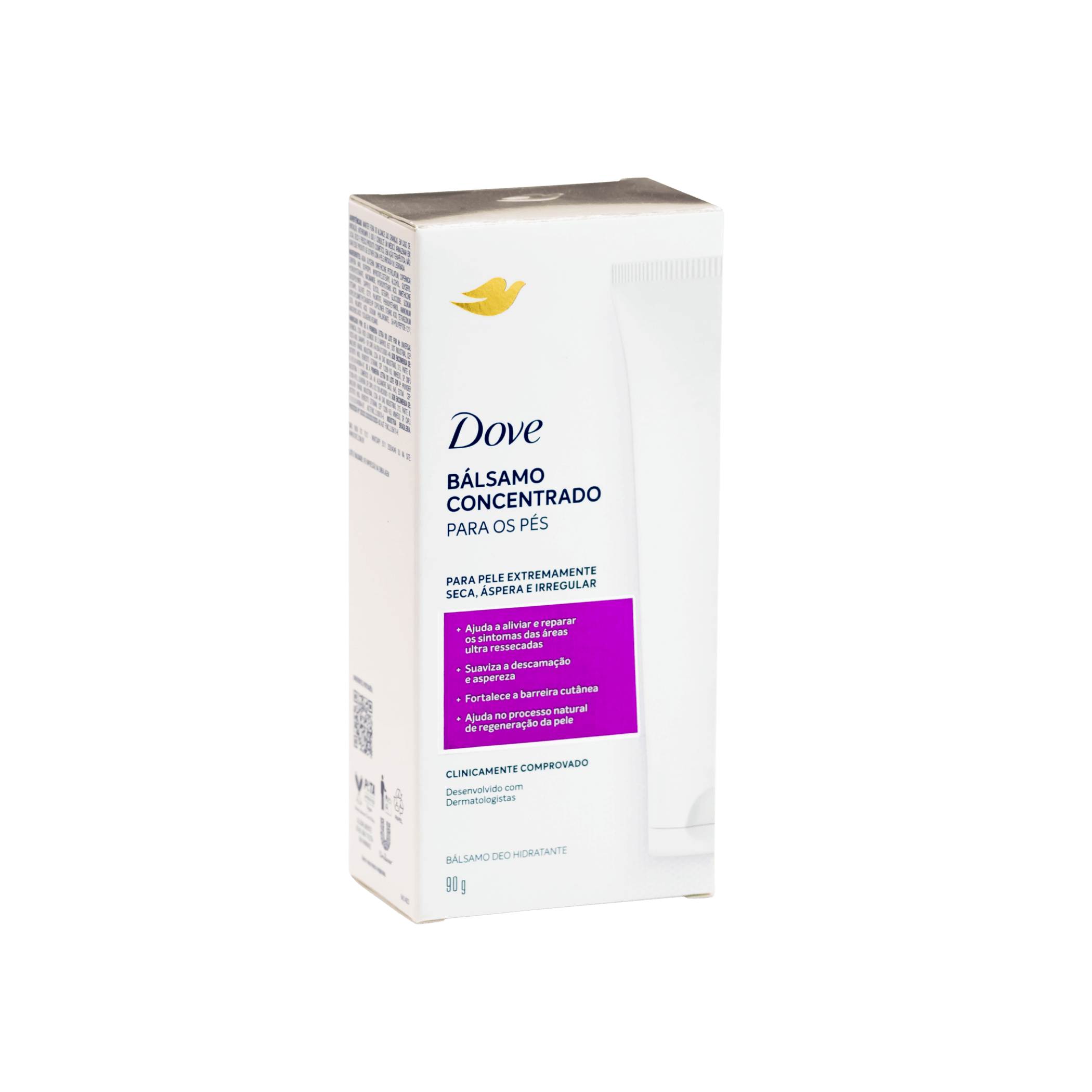 embalagem de bálsamo concentrado Dove