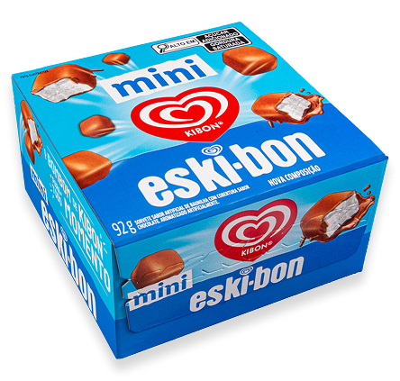embalagem do sorvete eski-bon