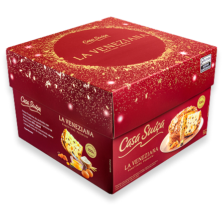 embalagem da La Veneziana da marca Casa Suíça