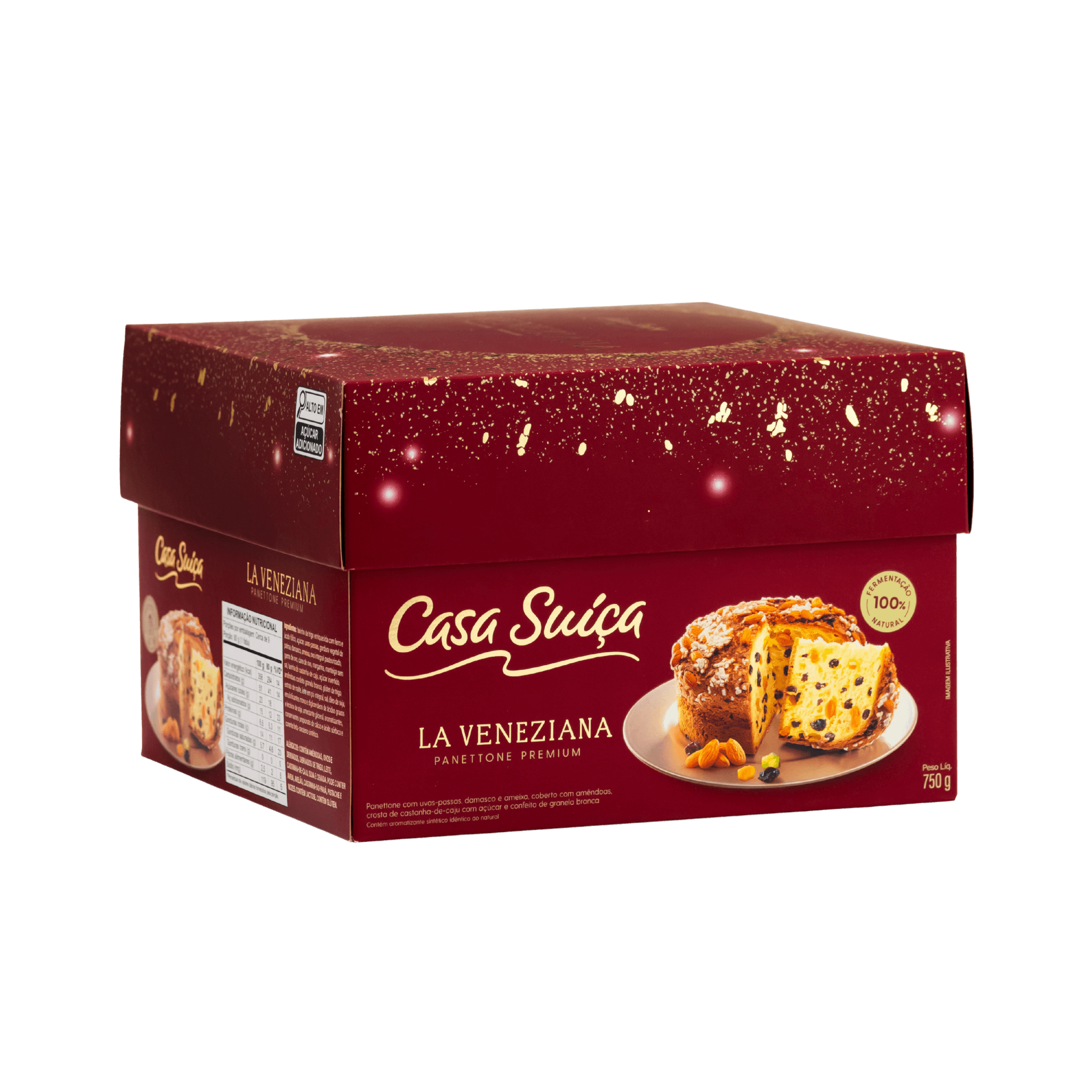 embalagem de La Veneziane da marca Casa Suíça